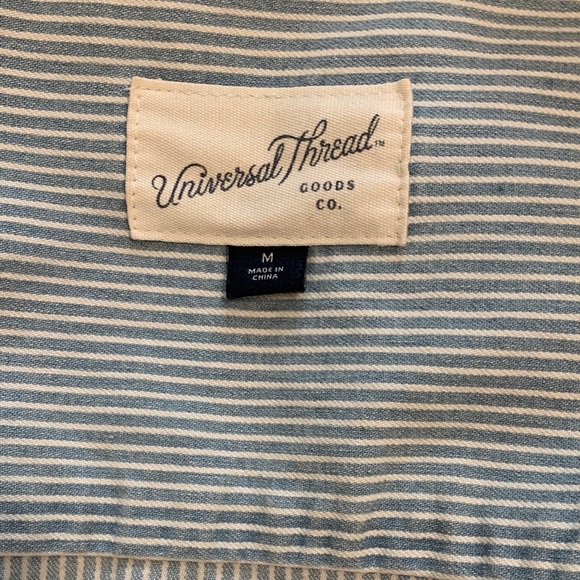 Universal Thread Blue Striped Utility Jacket - Picture 7 of 11